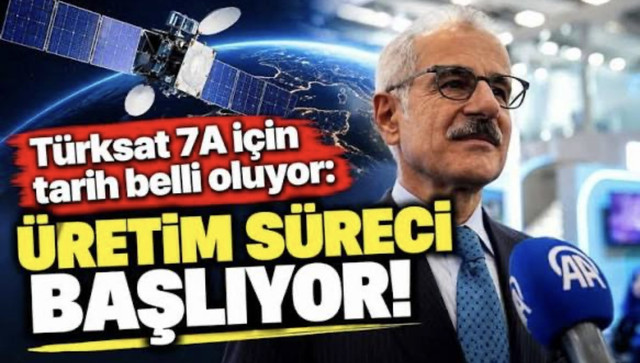 Türksat 7A için Start Verildi!